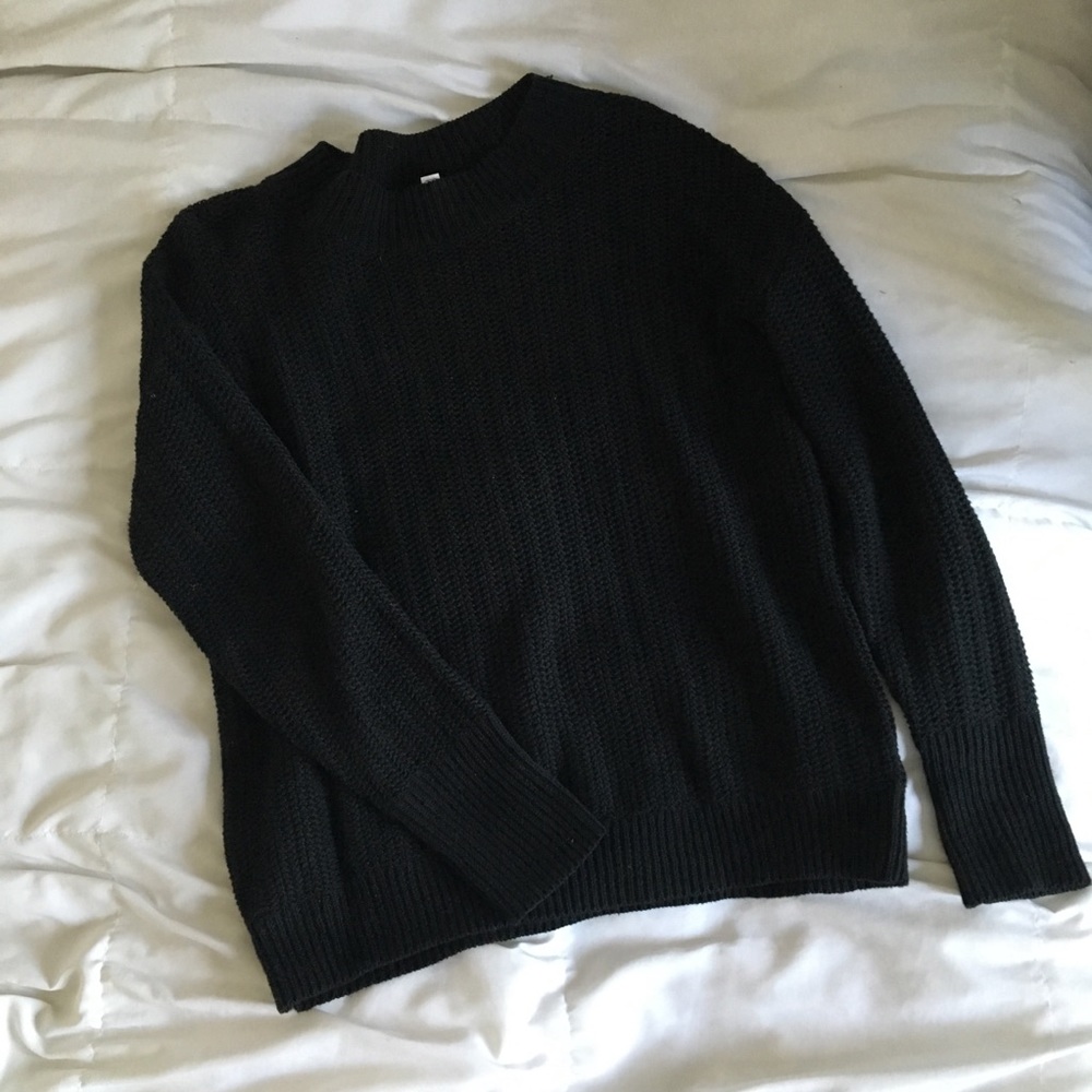 Black sweater